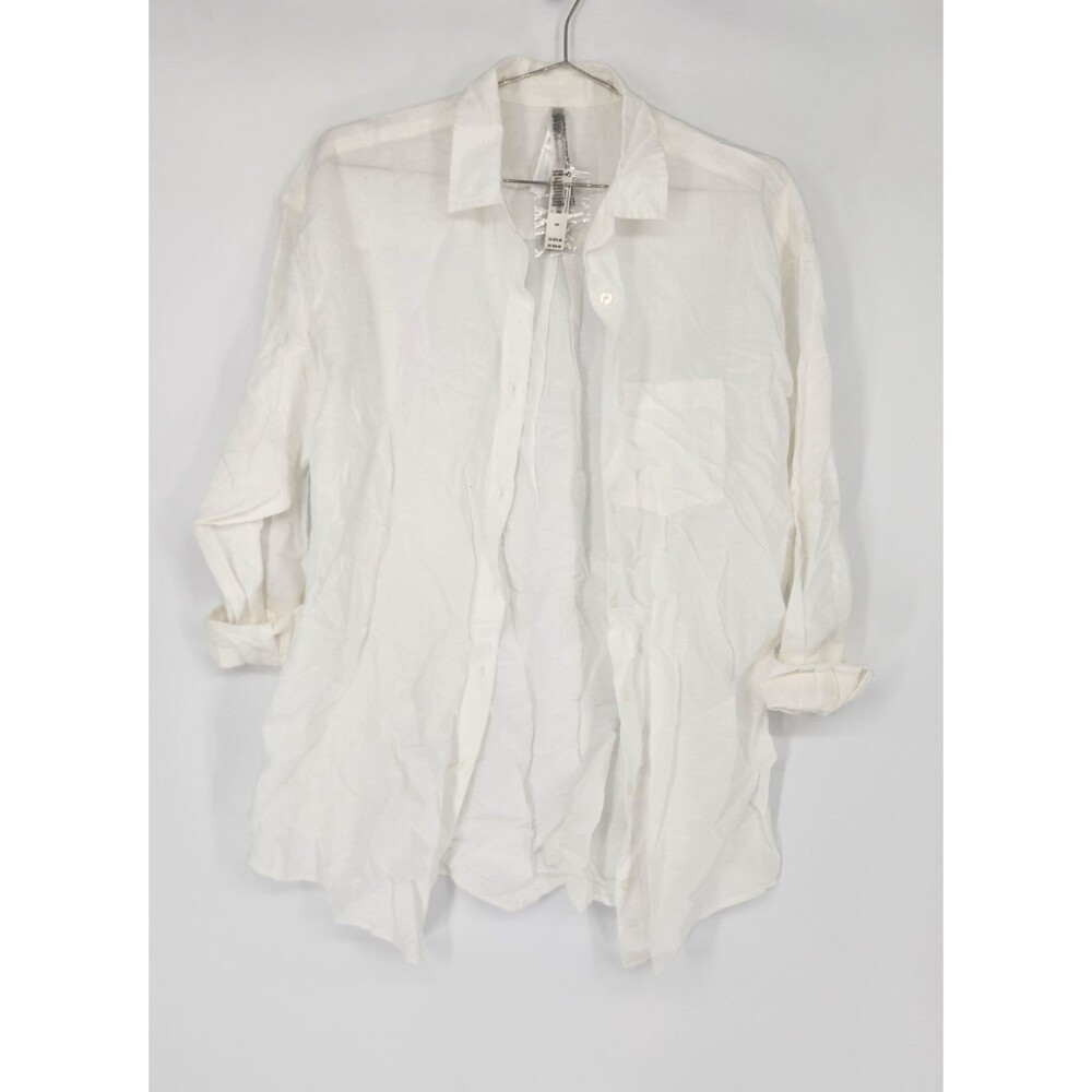 Victoria Secret Small White Boyfriend Shirt Dress NWT $64.95